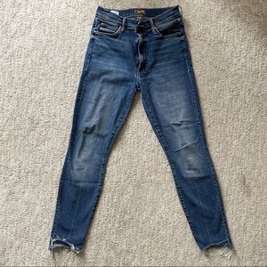 MOTHER — Stunner Zip Ankle Step Fray